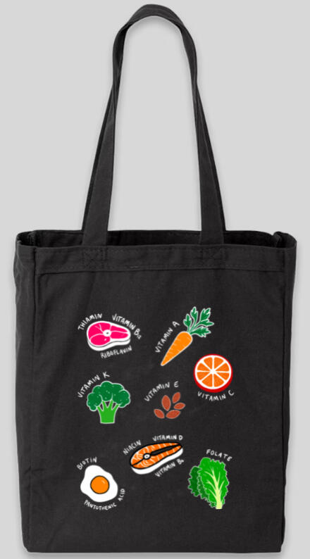 Vegetable Tote Bag